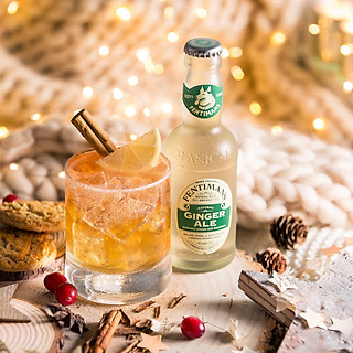 Fentimans Tonic Vị Gừng Tự Nhiên Ginger Ale Anh Quốc Lốc 4 chai x 200ml - Hàng chính hãng