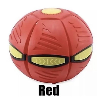 Bóng ma thuật - Đĩa bay UFO - Bóng ném biến hình - Banh đạp nhiều màu sắc có đèn led quà tặng cho bé