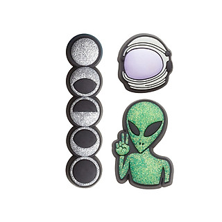 Huy hiệu (Jibbitz) Crocs  Alien 3 cái - 10008621