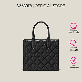 Vascara Túi Tote Cầm Tay Ép Khối Chần Bông - TOT 0136