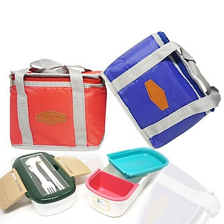 Combo túi giữ nhiệt và hộp cơm tiện dụng
