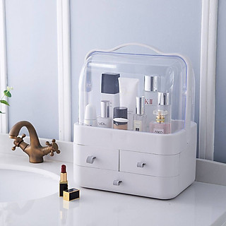 Hộp đựng mỹ phẩm có tay cầm