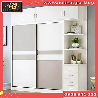 Tủ quần áo gỗ MDF hiện đại sang trọng
