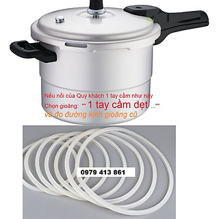 Ron - gioăng - zoong nồi áp suất supor tay cầm dài (size đo theo đường kính trong)