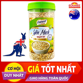 Yến mạch úc nguyên hạt Oatmeal Pure hũ 1kg