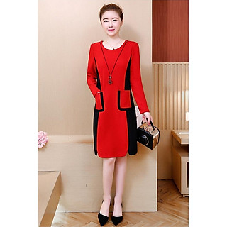 Váy Đầm Nhiều Size Giấu Bụng Cho Người Béo Mập_TB 288