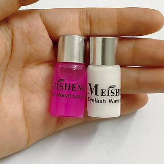 Cặp gel uốn mi meisheng, eyelash wave lotion, gel uốn mi chuyên dụng