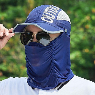 MŨ NÓN NAM CHỐNG NẮNG KÈM KHẨU TRANG_ MŨ LƯỠI TRAI