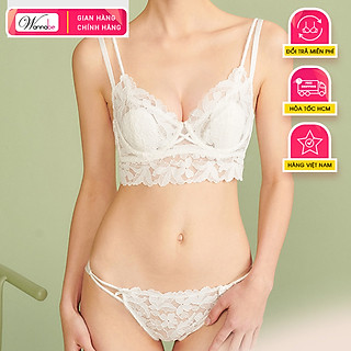 Nội y bộ cao cấp Wannabe BOR11, Áo ngực có gọng dáng corset nữ tính xinh xắn quyển rũ