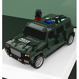 Ống Heo Tiết Kiệm Hình Xe Hơi Có Đèn Và Nhạc Cho Bé -PIN SẠC CÓ SẴN