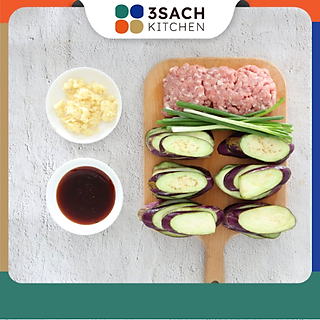 Cà Tím Xào Thịt Băm (Khay 650)