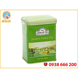 TRÀ XANH Hoa Nhài AHMAD 100g (Jasmine Green Tea) Pha Ấm