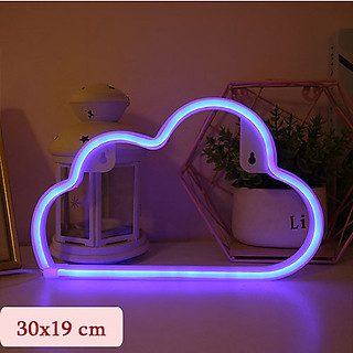 Đèn LED Neon trang trí phòng ngủ, quán dùng pin + USB