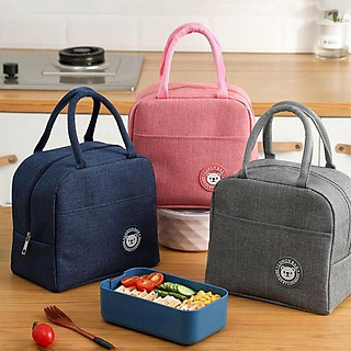 Túi Giữ Nhiệt Đựng Đồ Kiểu Nhật, Mang Cơm Đựng Hộp Thức Ăn Gọn Gàng Không Bay Hơi, Quai Cầm Tiện Dụng