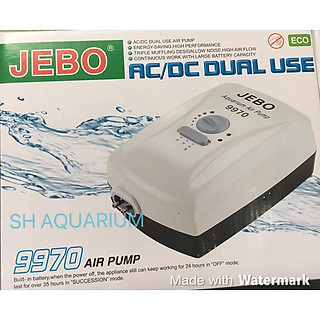 Máy sủi Ôxy tích điện Jebo 9970