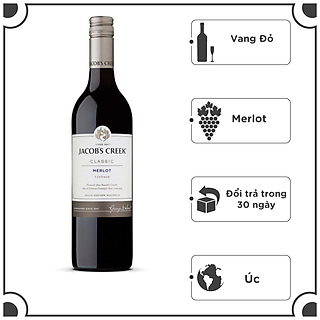 Rượu Vang Đỏ Úc Jacobs Creek Merlot