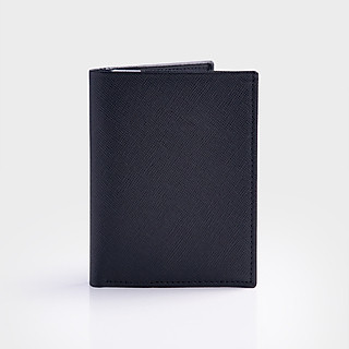 Bóp Ví Nam Da Bò Card Mini Saffiano Mỏng Gọn Thanh Lịch DAVANTI DFB263