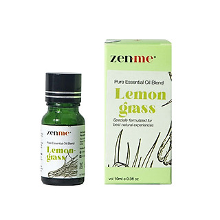 Tinh dầu tinh chất Zenme Sả Chanh 10ml giúp kháng khuẩn, kháng nấm cực mạnh, giảm nhức mỏi, thải độc..