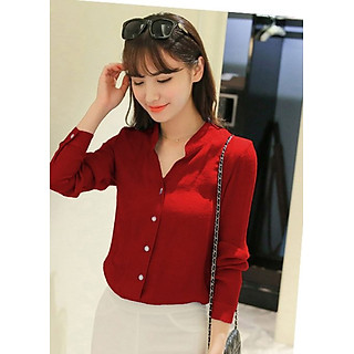 Áo sơ mi cổ trụ – MS0077A