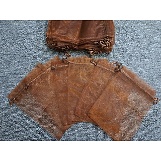 combo 100 túi voan dây rút 10 x 15 cm