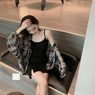 SÉT ĐẦM BODY 2 DÂY VÀ ÁO KHOÁC CA RÔ CÁ TÍNH TRẺ TRUNG