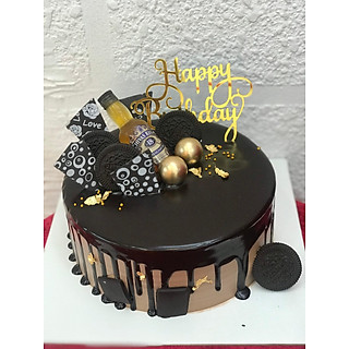 Bánh kem trang trí size 18cm - Mẫu 02