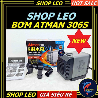 Máy bơm Atman 306s - 2000L/H, siêu bền - máy bơm chìm hồ cá cảnh - bể thủy sinh - shopleo
