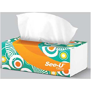 Khăn Giấy Rút See-U, 2 Lớp 250 Tờ/gói