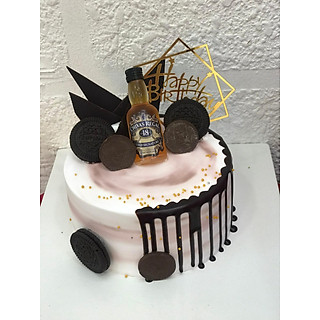 Bánh kem trang trí size 15cm - Mẫu 01