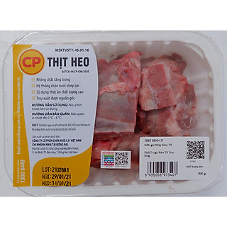 Sườn già heo CP - Khay 500g