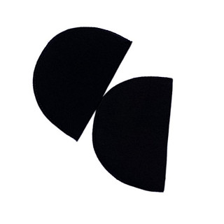 Mút đệm vai hình bán nguyệt - miếng lót độn vai (2 miếng) MDV14