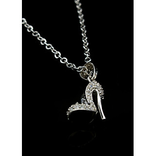 Dây Chuyền Và Mặt Dây Chuyền Nữ Bạc Ta Bạc Hiểu Minh DMD277 Chiếc Dép Lọ Lem