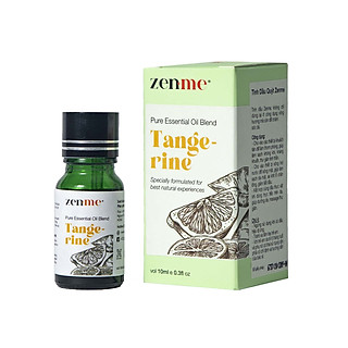 Tinh dầu tinh chất Zenme hương vị Quýt 10ml giảm đau, giải tỏa căng thẳng, giải quyết tình trạng buồn nôn