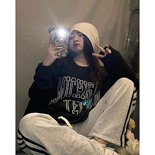 Áo nỉ chữ Michigan, áo Sweater MICHIGAN TECH chất nỉ đẹp, Áo Sweater nỉ in chữ Hàn Quốc- Nỉ ngoại dài tay dáng rộng Ulzzang, Áo Nỉ Nam Nữ, áo chui đầu tay dài gấu quần unisex, áo khoác hoodie nam nữ