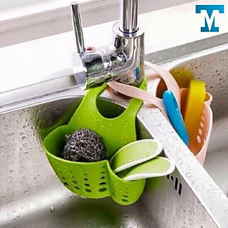 Giỏ Treo Đồ Silicon Đa Năng, giỏ treo đựng miếng rửa chén, bát