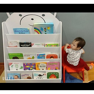 Kệ sách Gấu 1 đựng đồ đa năng (size to)
