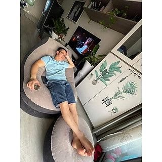 Ghế Nệm Hơi Tựa Lưng cao cấp  68564 kèm bơm điện