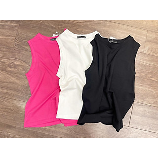 SÉT 3 ÁO THUN BA LỖ ĐEN HỒNG TRẮNG NỮ ATN807