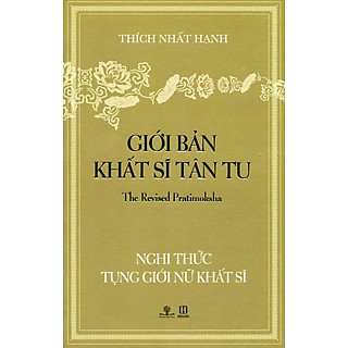 Giới Bản Khất Sĩ Tân Tu - Nghi Thức Tụng Giới Nữ Khất Sĩ