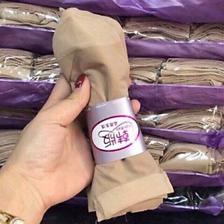 Combo 10 đôi tất da chân Hàn Quốc (mác tím)