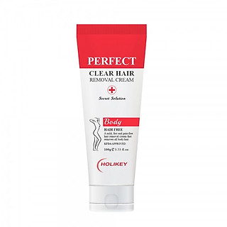 Kem tẩy lông HOLIKEY Perfect Clear Hair Removal Cream 100gr - Hàn Quốc Chính Hãng