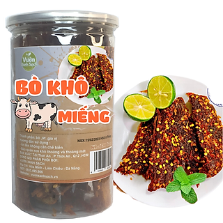 Bò khô miếng Khô / Bò Miếng  Lát Loại 1 Chất Lượng - Khô Bò VSX /240GRAM