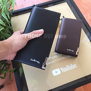 Ví Dài Cầm Tay Chất Da Đẹp Clutch Nam Kiểu Dáng Sang Trọng, Bóp Đứng Nam