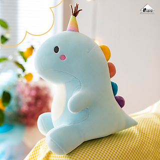 Gấu Bông Búp Bê Khủng Long Đội Mũ