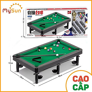 Bàn bi a bida mini cỡ lớn cho trẻ em bé giá rẻ đồ chơi MySun
