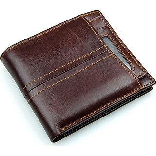 Ví ngang da bò nam cao cấp V8107