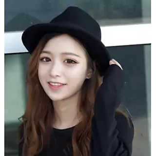NÓN PHỚT CAO BỒI NỮ FEDORA GẤP GỌN - DN19CB0709
