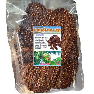 Đặc Sản Kon Tum - Miếng Chuối Hột Kon Tum Ép Bánh Thơm Ngon (Chuối Hột Nhà) 1Kg - OCOP 3 Sao