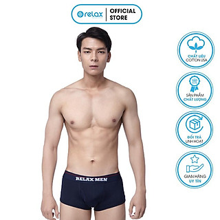 Quần lót nam trunk RLTK058 quần sịp nam thoáng mát mềm mại cao cấp, co giãn tốt, ôm gọn - RELAX
