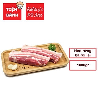 – Thịt Ba Rọi Heo Rừng Lai – 1kg
